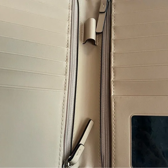 Kate spade Large zip Morgan around wallet passport holder travel clutch Black - Picture 8 of 12